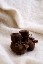 Charger l'image dans la galerie, Chaussons tricotés - Brun