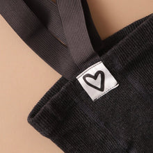 Charger l'image dans la galerie, Collants rétro à bretelles charcoal