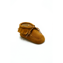 Charger l'image dans la galerie, Chaussons derby à franges Camel